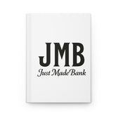 JMB "Just Made Bank" Hardcover Journal — Monogram Money Planner