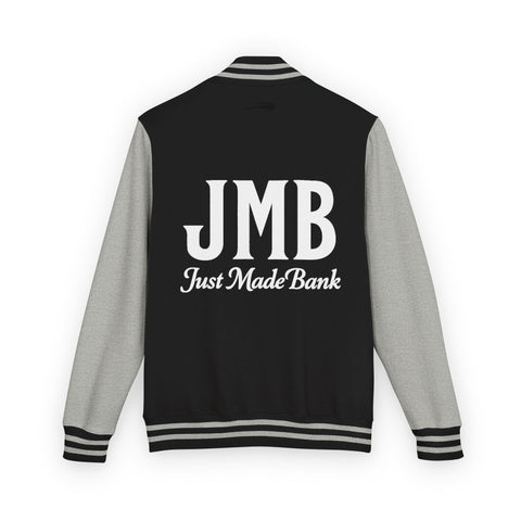 Letterman Jacket — 'JMB Just Made Bank' Varsity Jacket
