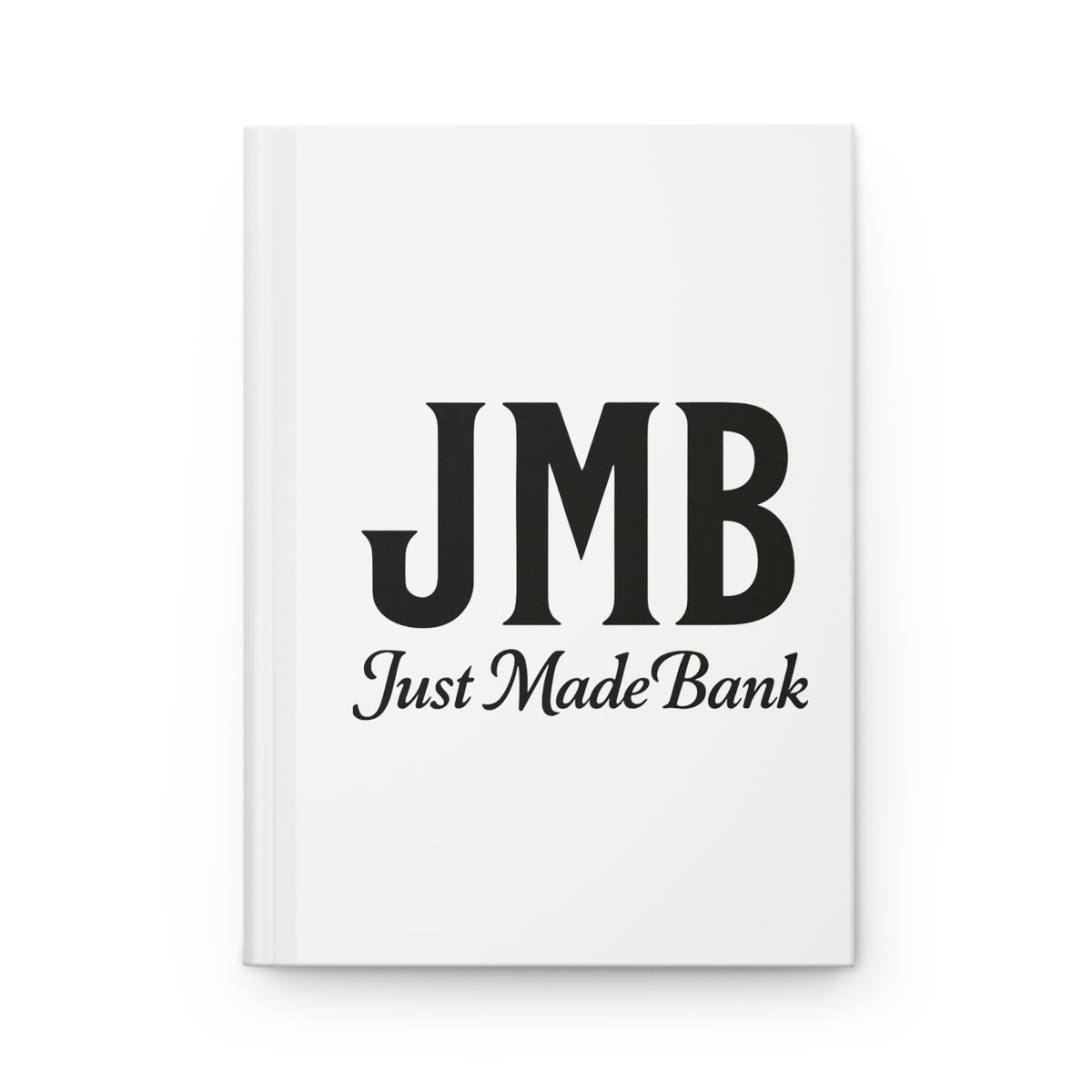 JMB "Just Made Bank" Hardcover Journal — Monogram Money Planner