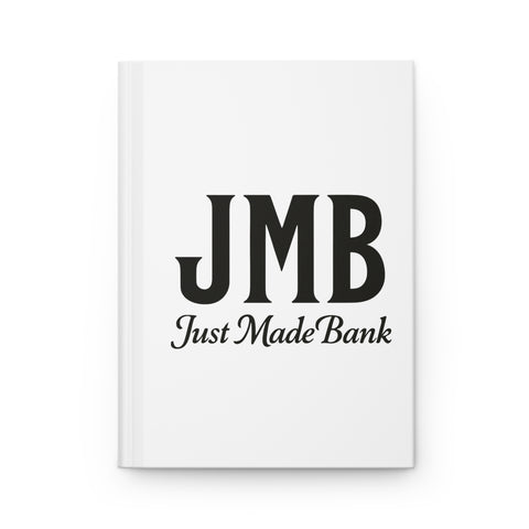 JMB "Just Made Bank" Hardcover Journal — Monogram Money Planner