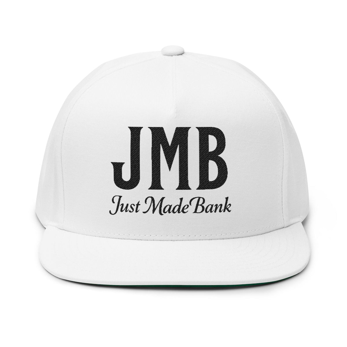 Flat Bill Cap (Embroidery)