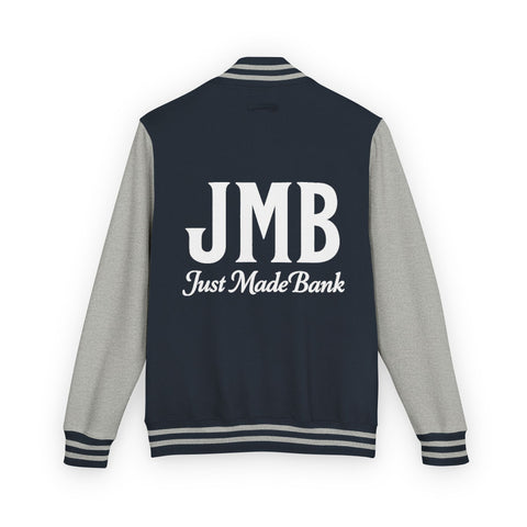 Letterman Jacket — 'JMB Just Made Bank' Varsity Jacket